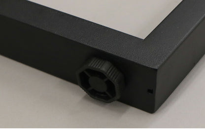 DIYテーブル 金属角枠脚 台形型タイプ 幅63cm×高さ67cm 2本組 テーブルキッツ テーブル 天板 組立 組み合わせ自由 シンプル おしゃれ DIY(代引不可)