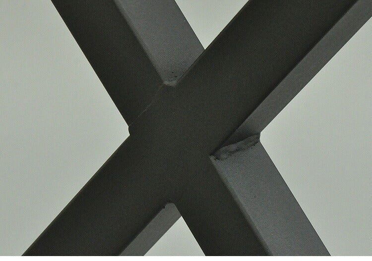 DIYテーブル 金属脚 X型タイプ 幅63cm×高さ67cm 2本組 テーブルキッツ テーブル 天板 組立 組み合わせ自由 シンプル おしゃれ DIY(代引不可)