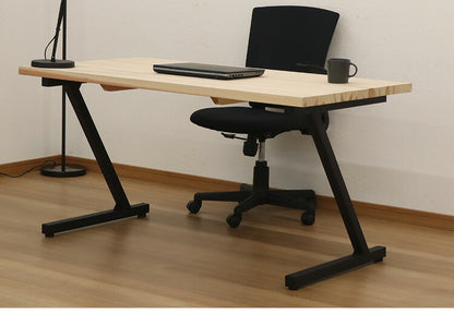 DIYテーブル 金属脚 Z型タイプ 幅63cm×高さ67cm 2本組 テーブルキッツ テーブル 天板 組立 組み合わせ自由 シンプル おしゃれ DIY(代引不可)