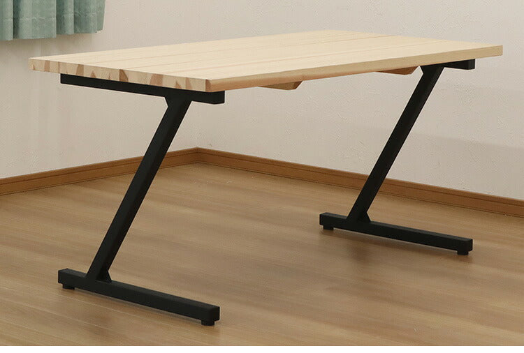 DIYテーブル 金属脚 Z型タイプ 幅63cm×高さ67cm 2本組 テーブルキッツ テーブル 天板 組立 組み合わせ自由 シンプル おしゃれ DIY(代引不可)