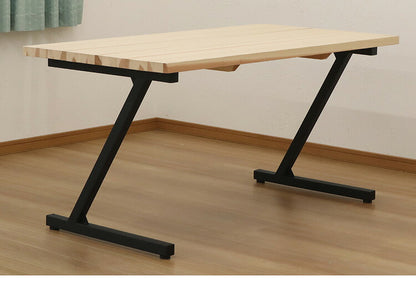 DIYテーブル 金属脚 Z型タイプ 幅63cm×高さ67cm 2本組 テーブルキッツ テーブル 天板 組立 組み合わせ自由 シンプル おしゃれ DIY(代引不可)