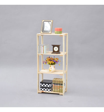 日本製 桧 ラック 3段 三段 収納 収納ラック ひのきラック 国産 オープンラック 棚 収納棚 シェルフ 天然木 ひのき ナチュラル(代引不可)