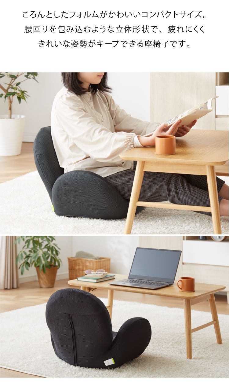 ストレッチ座椅子 ウォッシャブル カバー付き 姿勢 姿勢が良くなる 姿勢矯正 肘掛け 肘置き コンパクト 軽量 スワン型 おしゃれ 1人掛け 一人暮らし プレゼント 椅子 いす イス(代引不可)