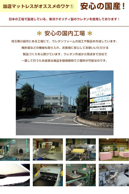 マットレス 日本製 四つ折り 高反発 ウレタン 190N シングル 軽量 厚さ5cm 硬め 寝具 ベッド 新生活 2段ベッド 国産 190ニュートン かため 圧縮梱包 コンパクト 収納 便利 4つ折り (代引不可)