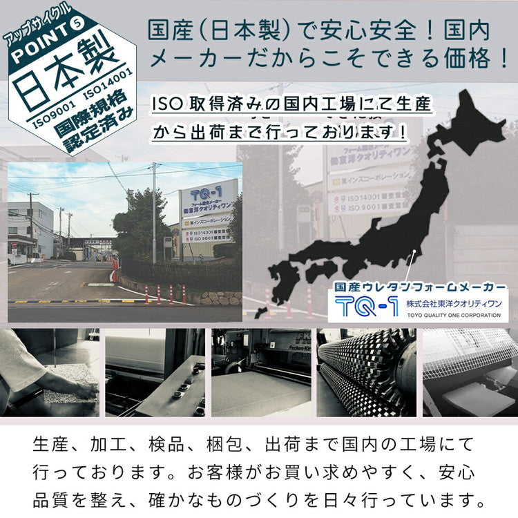 マットレス 日本製 シングル 高密度 チップ マットレス 220N 高反発 硬め 体圧分散 寝返り ウレタン トッパー 80D 国産 オーバーレイ 一枚もの コンパクト マットレストッパー(代引不可)