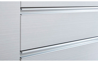 食器棚 キッチンボード 幅120 奥行48 高さ200 完成品 国産 モイス加工 レンジ台 レンジボード 大容量 キッチン 収納 木目 フルオープンレール ホワイト 白 ブラック キングウッド(代引不可)