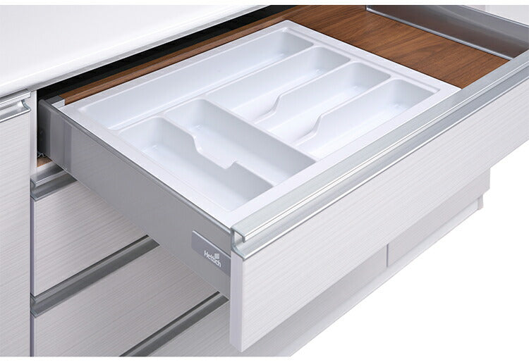 食器棚 幅60cm カップボード ダイニングボード セラミック調 ブラウン ステンレス ダストボックス 収納 引き出し 扉 硝子飛散防止フィルム 新生活 リビング ブラウン ホワイト(代引不可)