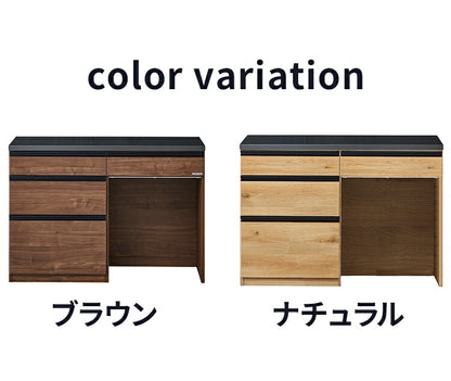 キッチンカウンター 120cm幅 食器収納 引き出し 大容量 家電収納 ブラウン ナチュラル 木目調 壁面 カウンター 新生活 キッチン収納 ゴミ箱収納 食器ダストボックス収納カウンター(代引不可)
