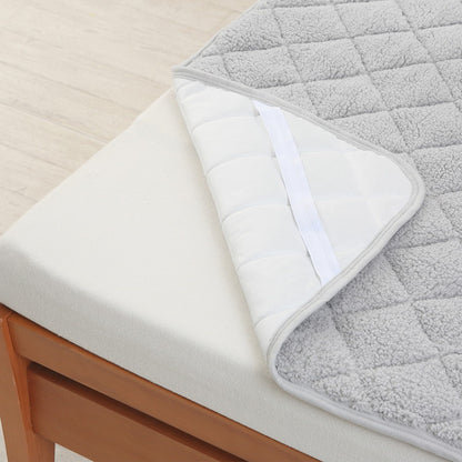 西川 洗える シープボア敷パッド シングル 吸湿発熱 抗菌 消臭 あったか 敷きパッド ベットパッド 寝室 リビング 車内 MOFUMOFUタッチ