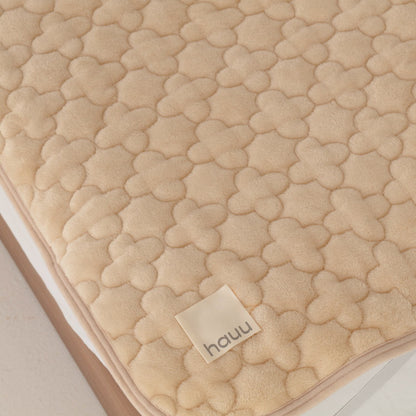 nishikawa【西川】hauu もちもち敷きパッド 100×200cm シングル 敷パッド 敷布団 ベッドパッド かわいい おしゃれ 北欧 洗濯可能 洗える シンプル デザイン マットレス 敷布団