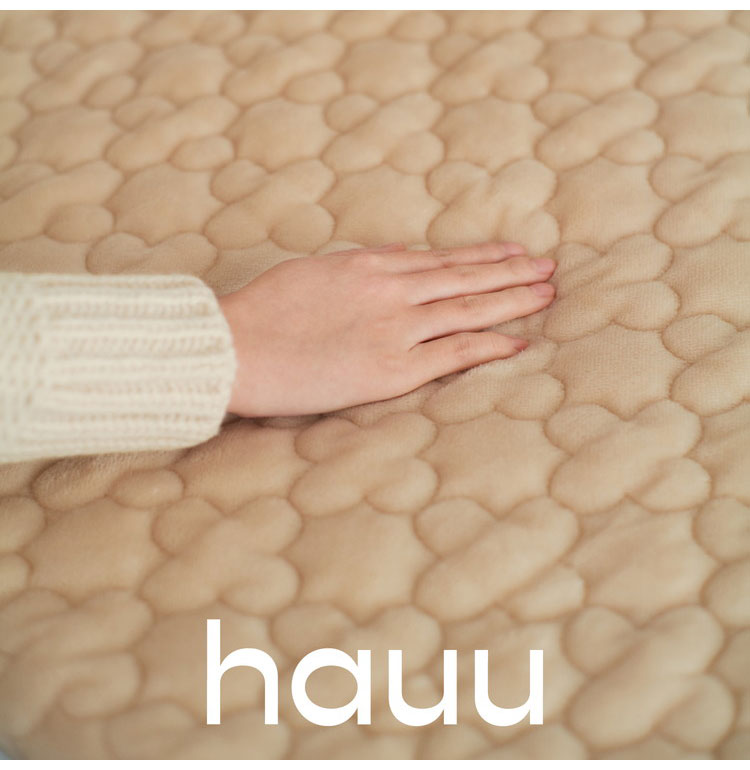 nishikawa hauu 【西川】もちもち敷きパッド 吸湿発熱タイプ 100×200cm シングル 敷パッド 敷布団 ベッドパッド かわいい おしゃれ 北欧 洗濯可能 洗える シンプル デザイン マットレス 敷布団