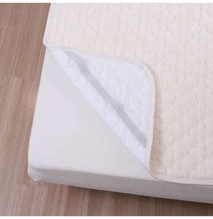 nishikawa hauu 【西川】もちもち敷きパッド 吸湿発熱タイプ 120×200cm セミダブル 敷パッド 敷布団 ベッドパッド かわいい おしゃれ 北欧 洗濯可能 洗える シンプル デザイン マットレス 敷布団