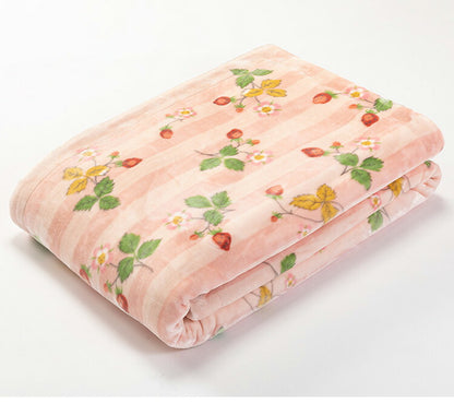 西川 リバーシブル綿入り毛布 140×200cm シングル WEDGWOOD ウェッジウッド ブランケット 掛け布団 あったか かけふとん