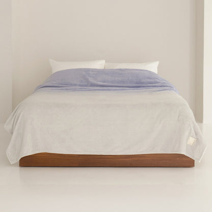 nishikawa【西川】hauu もちもちブランケット ニューマイヤー毛布 シングル 140×200cm 毛布 ひざ掛け 肌掛け 布団 あったか 暖か おしゃれ デザイン 洗える 洗濯可能 インテリア もうふ