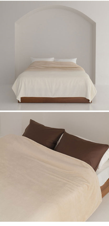 nishikawa【西川】hauu もちもちブランケット ニューマイヤー毛布 シングル 140×200cm 毛布 ひざ掛け 肌掛け 布団 あったか 暖か おしゃれ デザイン 洗える 洗濯可能 インテリア もうふ