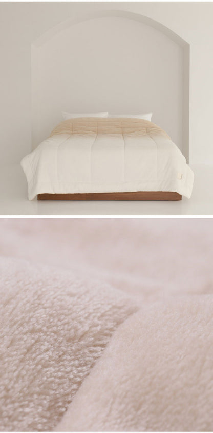 もちもちブランケット nishikawa【西川】hauu リバーシブルタイプ 2枚合わせ毛布 シングル 140×200cm 毛布 ひざ掛け 肌掛け 布団 あったか 暖か おしゃれ デザイン 洗える 洗濯可能 インテリア