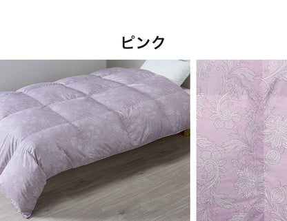 西川 nisikawa 羽毛布団 ダウン85% ダックダウン 150×210cm シングルロング SL シングル フレッシュバック ユニステークキルト 布団 掛け布団 温かい 冬用 秋冬 シンプル