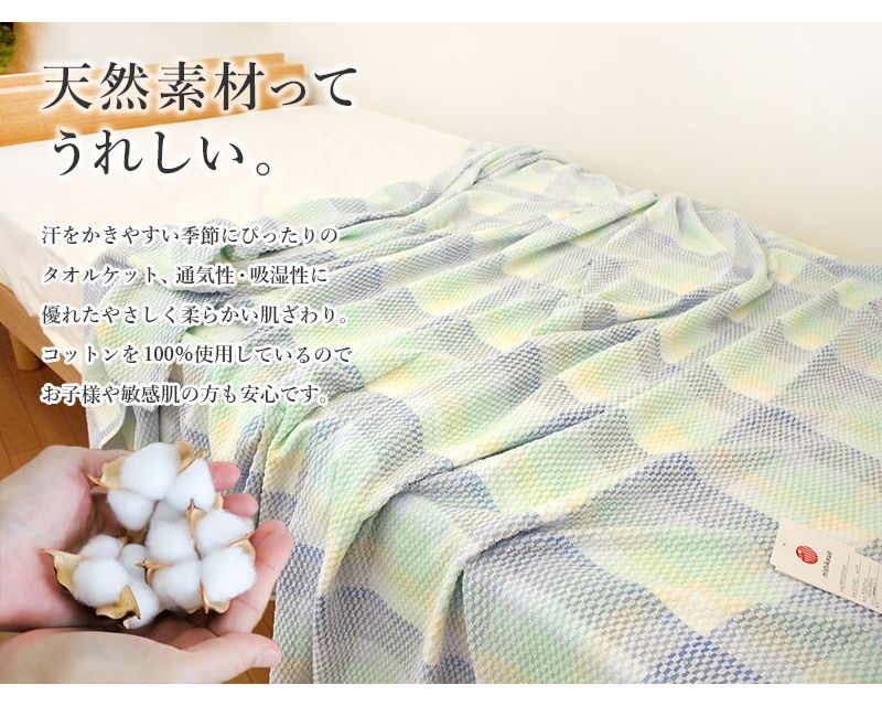 2枚組 西川 タオルケット シングル 綿100% やさしい肌ざわり 洗える 薄手 肌掛け布団 コットン 100% 140x190cm 夏用 おしゃれ かわいい セット プレゼント ギフト 父の日