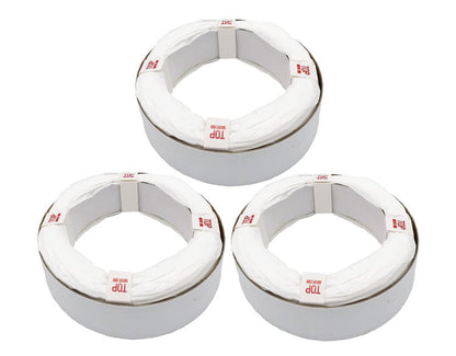 おむつ処理用ゴミ袋 詰替レフィル 3個入り 消臭おむつゴミ箱用 詰替カセット 臭わない 防臭 消臭 抗菌 約40回分×3個入り DEO・PAIL デオペール (代引不可)