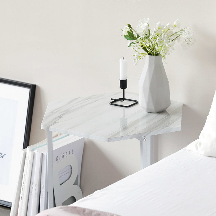 roomnhome ルームアンドホーム ノルディック 六角テーブル 六角形 テーブル サイドテーブル 脇机 ソファサイド ベッドサイド 机(代引不可)