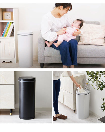 デオペール 消臭おむつゴミ箱 + 詰替カセット 3個 スターターセット ゴミ箱 ゴミ袋セット おむつペール ペット用 ゴミ箱(代引不可)