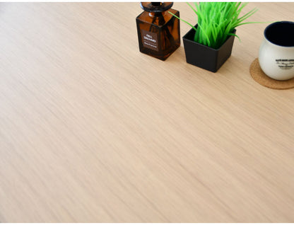 ダイニングテーブル 幅135cm 奥行80cm 高さ70cm 木製 天然木 北欧風 ナチュラル アジャスター付き リビング ダイニング テーブル 食卓 オーク(代引不可)