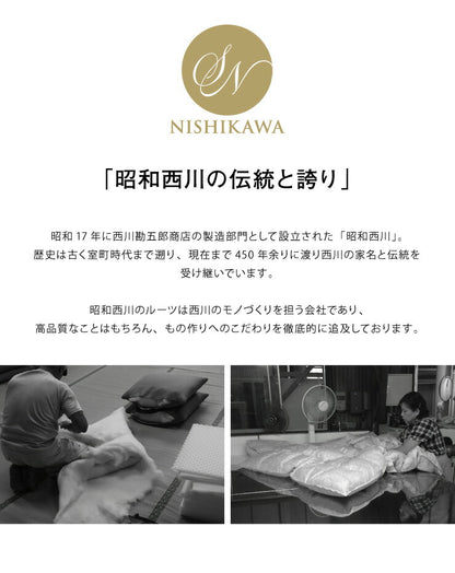 洗える 昭和西川 肌掛け布団 0.5kg シングルロング 専用ケース付き 掛布団 ほこりが出にくい 寝具 ケット オールシーズン 通年 春 夏 秋 合繊掛け布団 ケット 夏掛け ふとん 西川 軽い