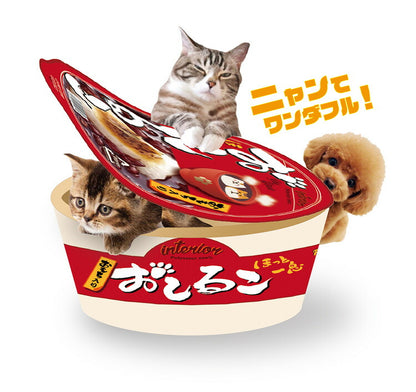 ペットソファ カップ型 SNS 映え 室内用 屋外 犬 猫 選べる5種類 正規品 カップ麺 うどん 小型犬 中型犬 ペットベッド ペットハウス 寝床 布団 ふとん ペット ネコ イヌ モチーフ