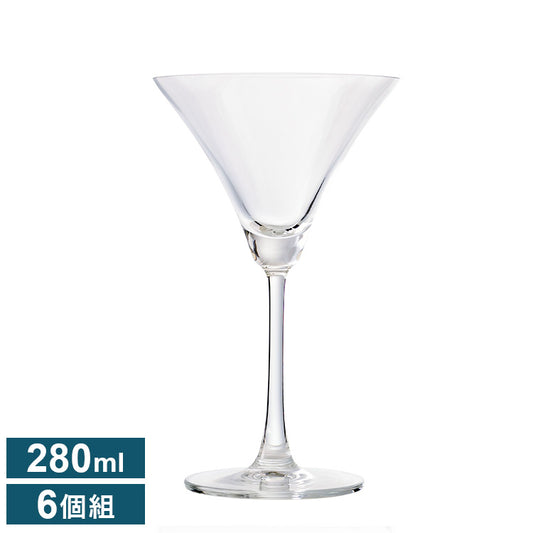 オーシャンマディソン カクテルグラス 280ml 6個組 ワイングラス ガラス製 割れにくい ワイングラスセット ワイン ギフト(代引不可)