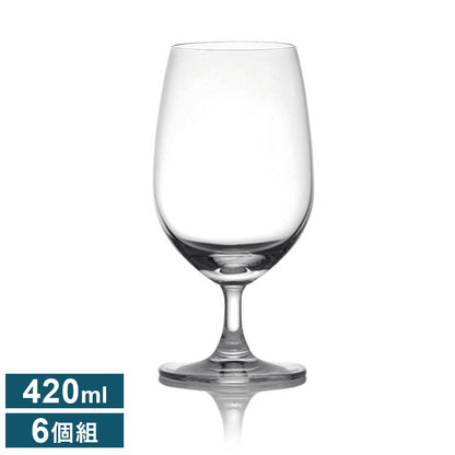 オーシャンマディソン ゴブレット 420ml 6個組 ワイングラス ガラス製 割れにくい ワイングラスセット ワイン ギフト(代引不可)