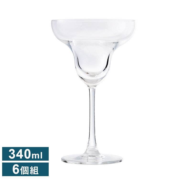 オーシャンマディソンマルガリータグラス 340ml 6個組 ワイングラス ガラス製 割れにくい ワイングラスセット ワイン ギフト(代引不可)
