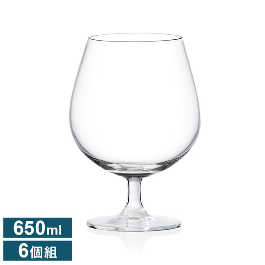 オーシャンマディソン コニャックグラス 650ml 6個組 ワイングラス ガラス製 割れにくい ワイングラスセット ワイン ギフト(代引不可)