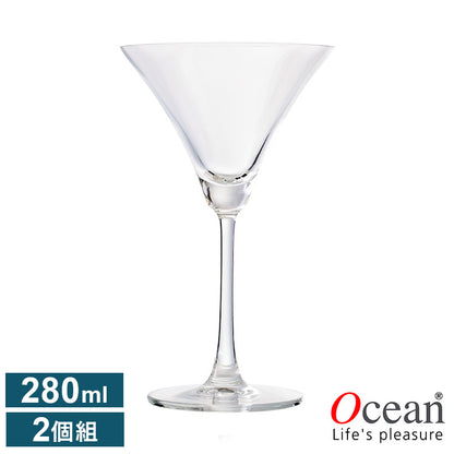 オーシャンマディソン カクテルグラス 280ml 2個組 ワイングラス ガラス製 割れにくい ワイングラスセット ワイン ギフト(代引不可)
