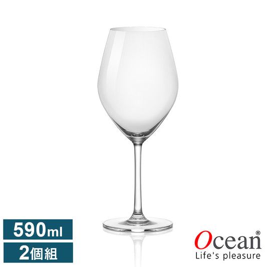 オーシャンサンテ ボルドーグラス 590ml 2個組 ワイングラス ガラス製 割れにくい ワイングラスセット ワイン ギフト(代引不可)