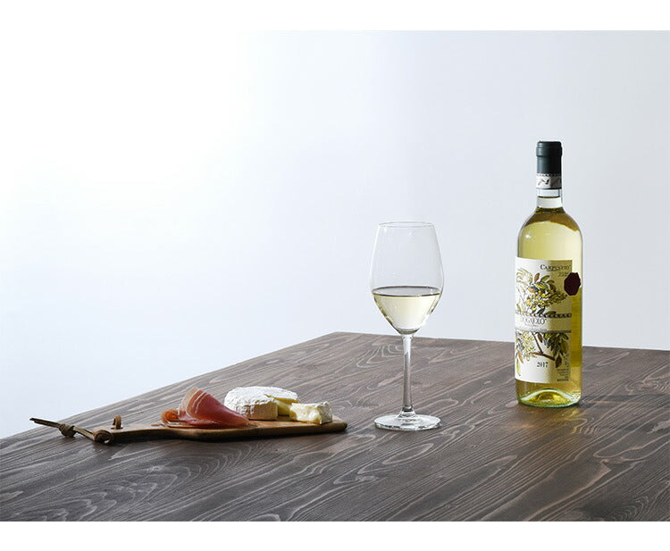 オーシャンサンテ 白ワイングラス 350ml 2個組 ワイングラス ガラス製 割れにくい ワイングラスセット ワイン ギフト(代引不可)