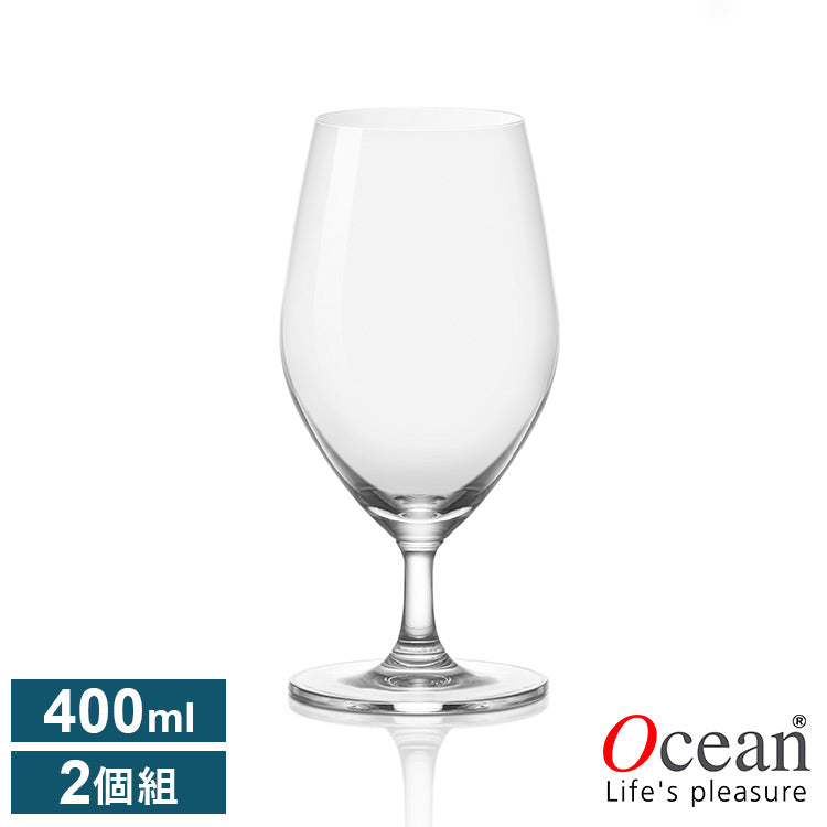 オーシャンサンテ ゴブレット 400ml 2個組 ワイングラス ガラス製 割れにくい ワイングラスセット ワイン ギフト(代引不可)