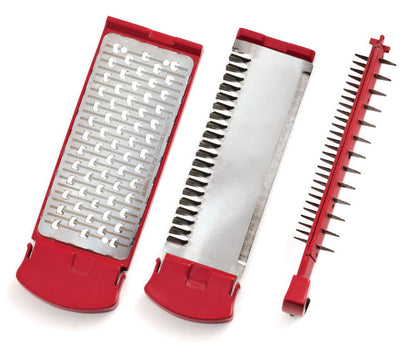 cuisipro マルチキッチンスライサー 多機能スライサー ワッフルカット スライス おろし金 グレーター 千切り クリンクルカット すりおろし 離乳食 チーズ 大根おろし 厚さ6段階調整可能(代引不可)