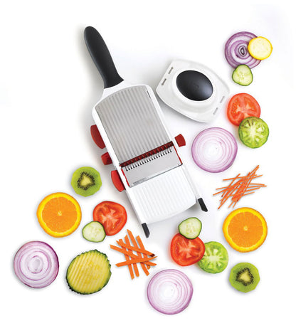 cuisipro マルチキッチンスライサー 多機能スライサー ワッフルカット スライス おろし金 グレーター 千切り クリンクルカット すりおろし 離乳食 チーズ 大根おろし 厚さ6段階調整可能(代引不可)