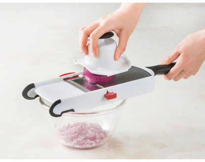 cuisipro マルチキッチンスライサー 多機能スライサー ワッフルカット スライス おろし金 グレーター 千切り クリンクルカット すりおろし 離乳食 チーズ 大根おろし 厚さ6段階調整可能(代引不可)