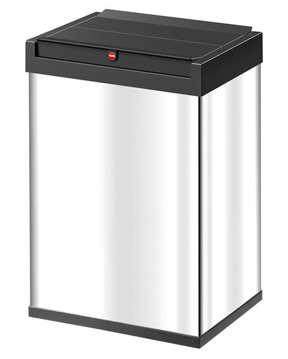 【5%OFF】オールステンレス HAILO ハイロ ゴミ箱 ドイツ製 ニュービッグボックス 40L ふた付き 分別ゴミ箱 ダストボックス スリム ポリ袋 コンパクト キッチン シンプル おすすめ(代引不可)