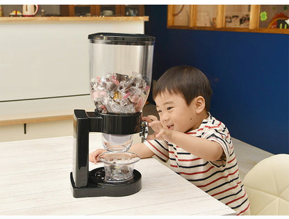 Honey-Can-Do ポップンディスペンサー お菓子 シリアル ペット 犬 猫 ドッグフード キャットフード おしゃれ seiei セイエイ (代引不可)