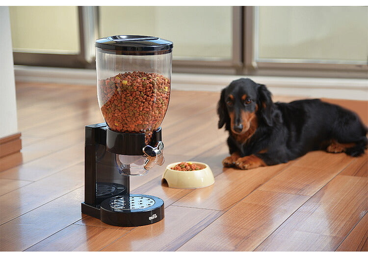 Honey-Can-Do ポップンディスペンサー お菓子 シリアル ペット 犬 猫 ドッグフード キャットフード おしゃれ seiei セイエイ (代引不可)