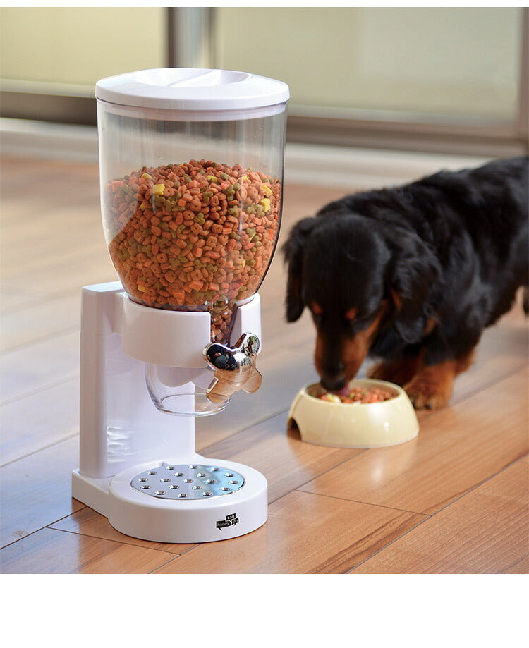 Honey-Can-Do ポップンディスペンサー お菓子 シリアル ペット 犬 猫 ドッグフード キャットフード おしゃれ seiei セイエイ (代引不可)