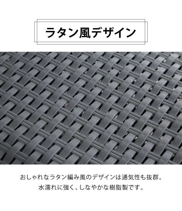 ランドリーバスケット 洗濯かご 洗濯カゴ スリム ランドリーボックス おしゃれ ふた付き 縦型 洗濯物 収納 プラスチック 北欧 新築祝い ラタン調 50L(代引不可)