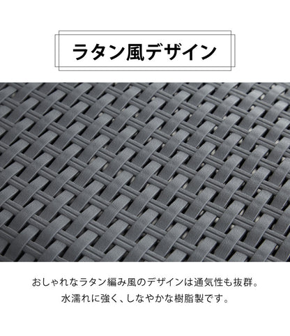 ランドリーバスケット 洗濯かご 洗濯カゴ スリム ランドリーボックス おしゃれ ふた付き 縦型 洗濯物 収納 プラスチック 北欧 新築祝い ラタン調 50L(代引不可)