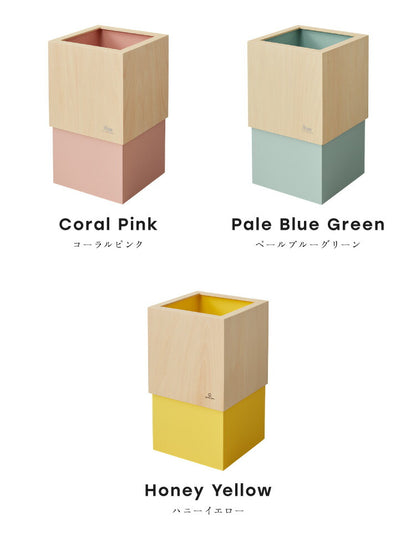 ゴミ箱 木製 日本製 10L WCUBE 袋が見えない ごみ箱 ダストボックス おしゃれ 北欧 スタイリッシュ スリム レジ袋 見えない ウッド キューブ 韓国インテリア