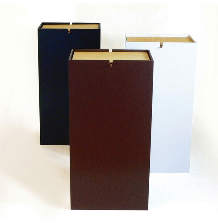 日本製 ダストボックス 木製 20L 蓋つき フタつき ノッポ ゴミ箱 ごみ箱 木目 ヤマト工芸