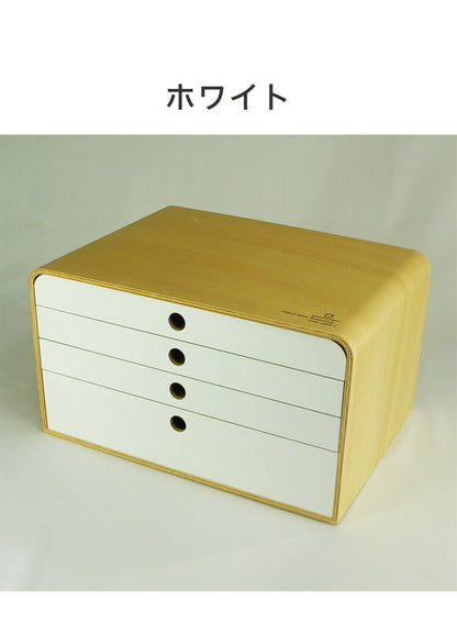 収納 引き出し 4段 卓上 書類 おしゃれ 北欧 整理 ファイル 木製 収納ボックス 収納ケース ファイルケース A4 FILE CASE 文房具 ケース かわいい デスク 小物入れ 国産