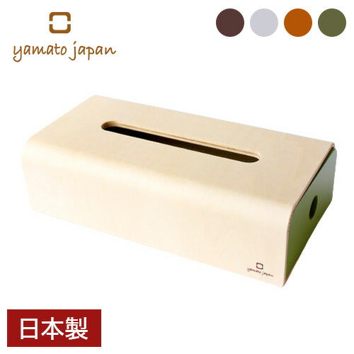 【5%OFF】ティッシュケース ソフトパック用 ティッシュボックス 木製 日本製 箱 おしゃれ かわいい ティッシュカバー モダン シンプル 国産 ヤマトジャパン yamatojapan 北欧