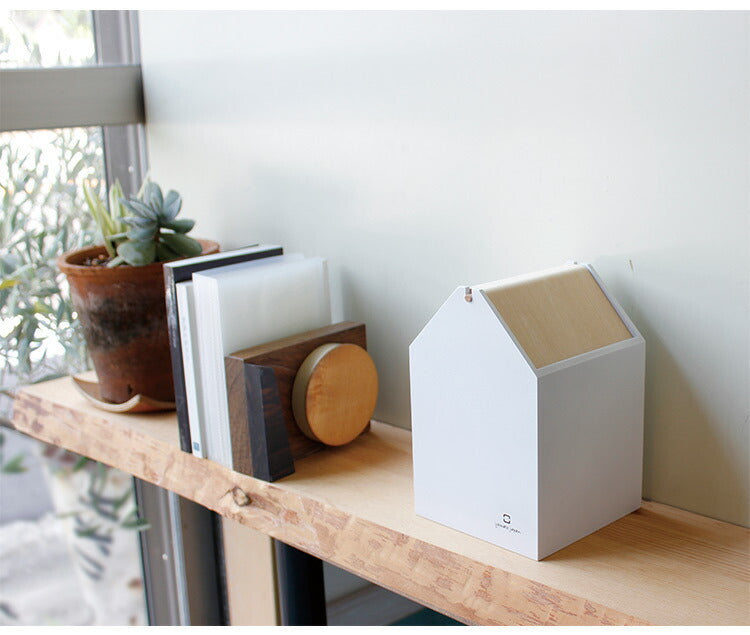 卓上ゴミ箱 ダストボックス 木製 日本製 ARROWS MINI アローズミニ おしゃれ かわいい 蓋 フタ ふた付き ごみ箱 ゴミ箱 角型 四角 木 ナチュラル 北欧 おしゃれ